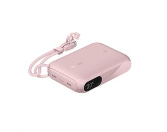 20k PD20W Power Bank with Display, Pink