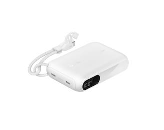 20k PD20W Power Bank with Display, White
