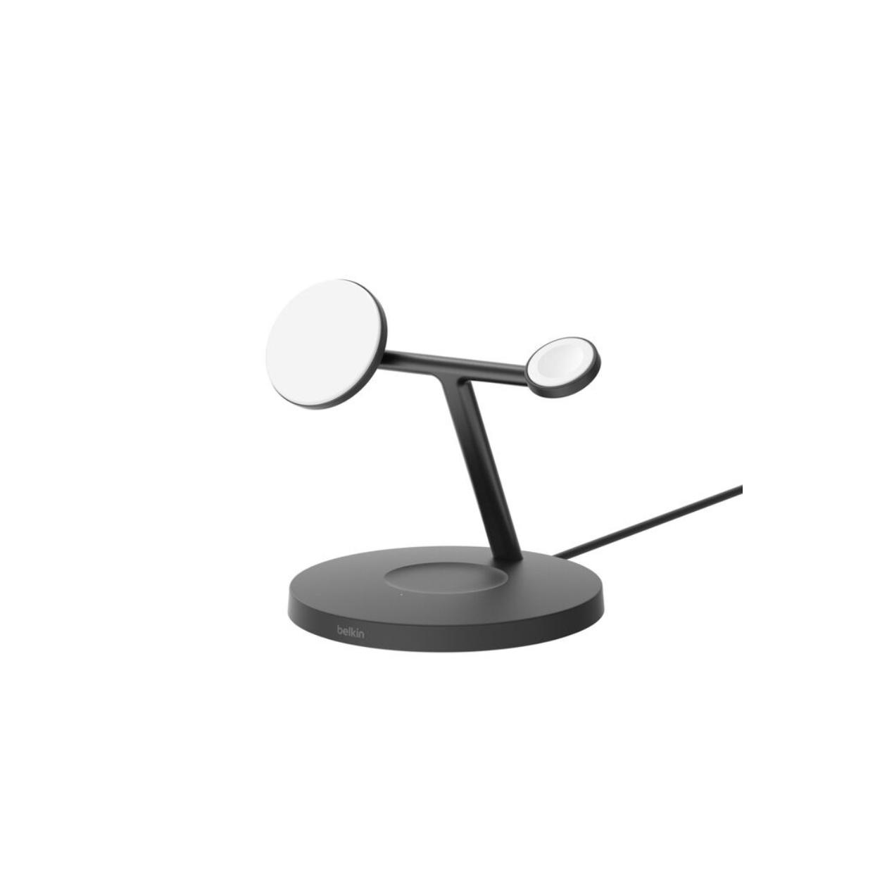 BOOST?CHARGE™ PRO 3-in-1 Qi2 15w Wireless Charger with Apple watch fast charge