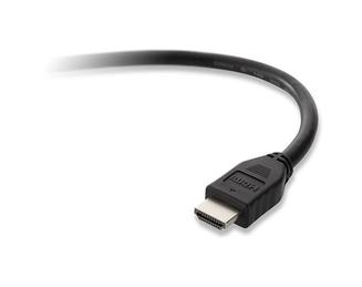 Belkin Standard - HDMI cable - HDMI male to HDMI male - 3 m - double shielded - black - 4K support