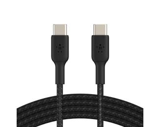 Belkin BoostCharge - USB cable - 24 pin USB-C (M) to 24 pin USB-C (M) - 2 m - black
