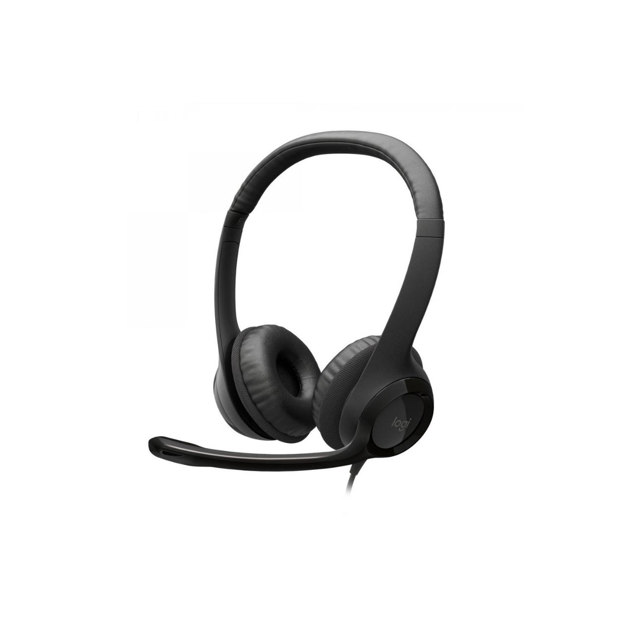 Logitech USB Headset H390 - Headset - full size - wired