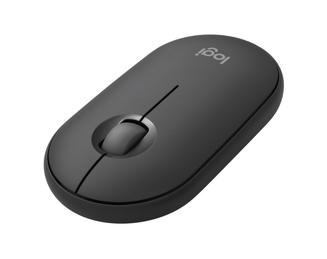 Logitech Pebble Mouse 2 M350s - Mouse - optical - 3 buttons - wireless - Bluetooth 5.2 LE - tonal graphite