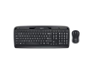 Logitech Wireless Combo MK330 - Keyboard and mouse set - wireless - 2.4 GHz - Spanish - black
