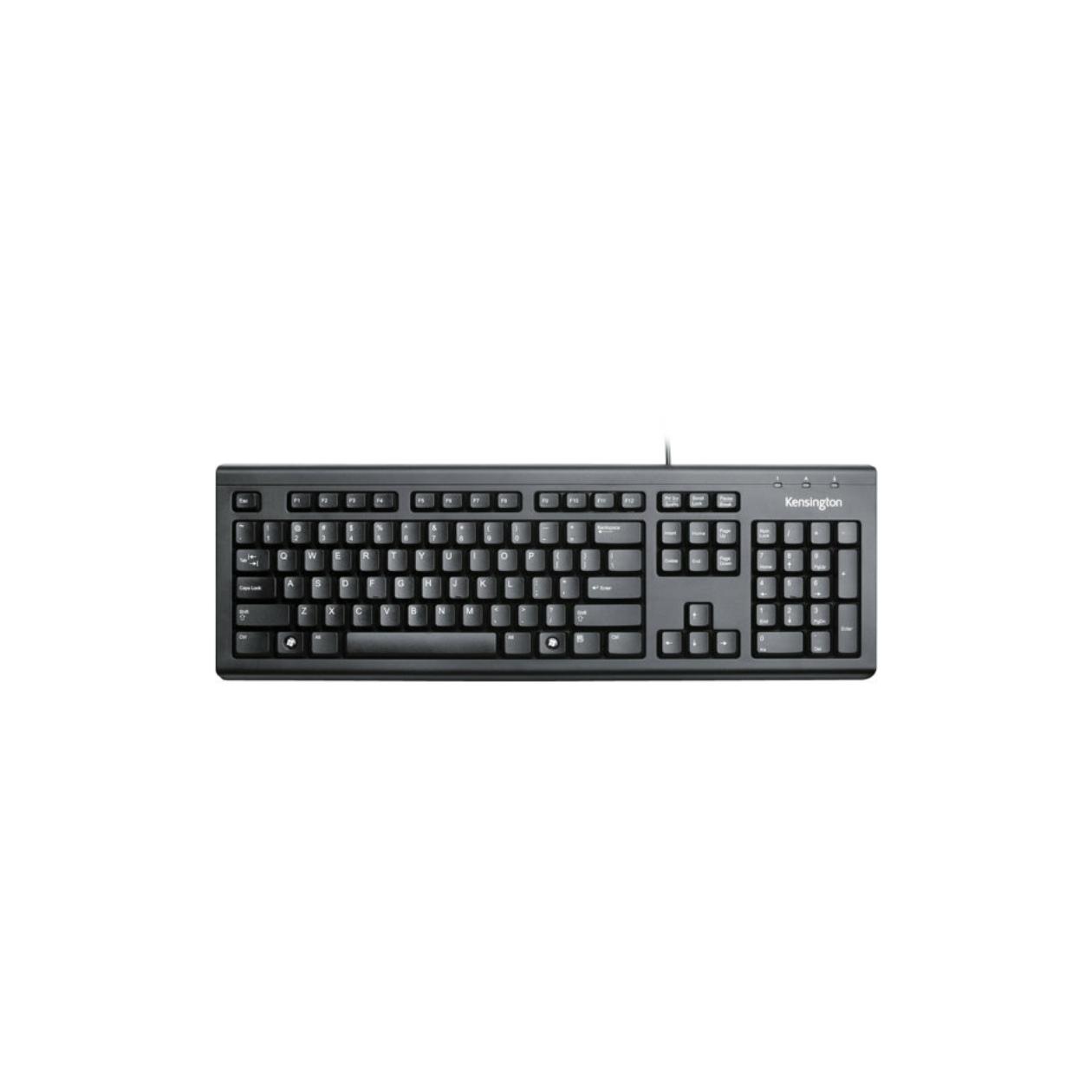 Kensington ValuKeyboard - Keyboard - PS/2, USB - Czech - black