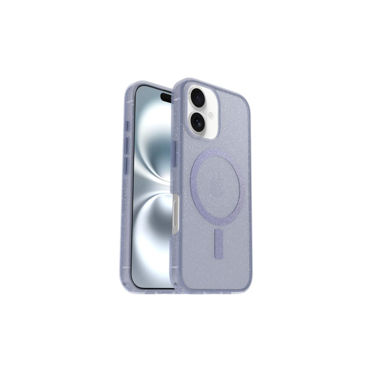 Symmetry Clear MagSafe iPhone 16 purple