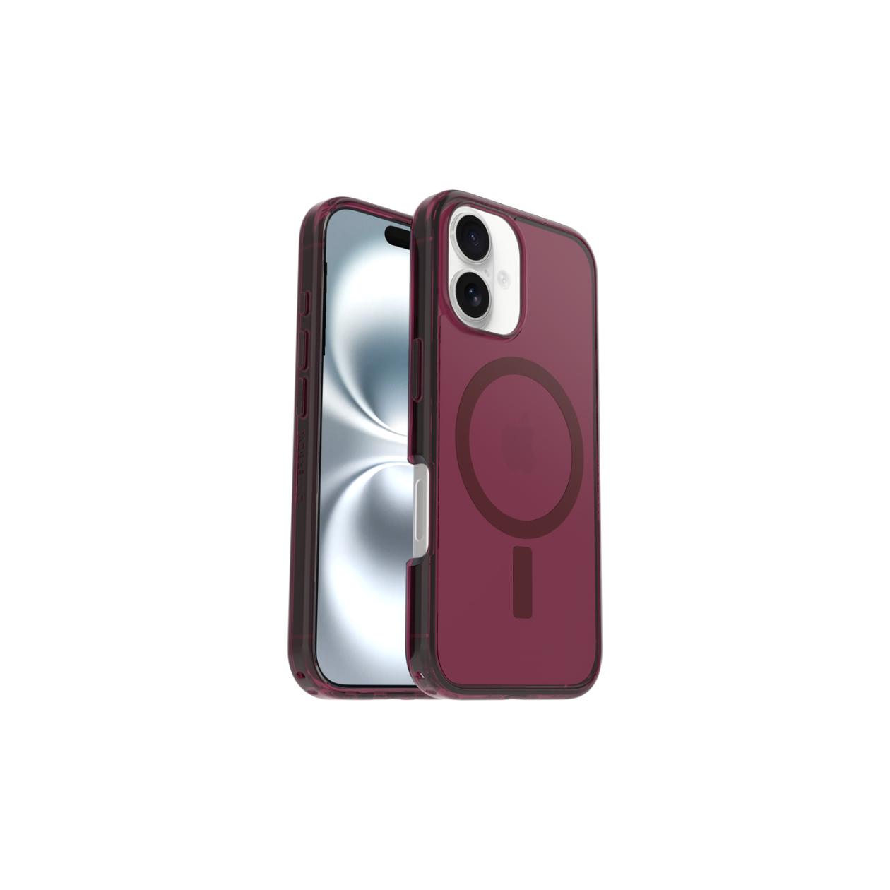 Symmetry Clear MagSafe iPhone 16 red