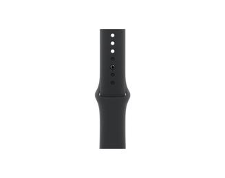 Apple - Band for smart watch - 46mm - S/M size - black