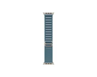 49mm Light Blue AlpineLoop -Small - Natural Titanium Finish