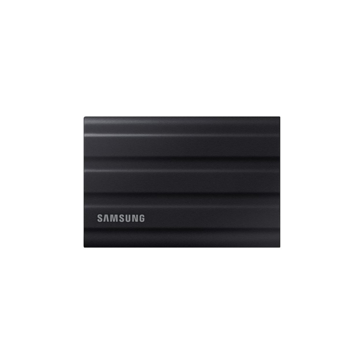 Samsung T7 Shield MU-PE2T0S - SSD - encrypted - 2 TB - external (portable) - USB 3.2 Gen 2 (USB-C connector) - 256-bit AES - black