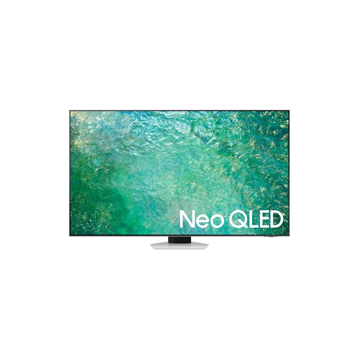 Samsung QE65QN85CAT - 65" Diagonal Class QN85C Series LED-backlit LCD TV - Neo QLED - Smart TV - Tizen OS - 4K UHD (2160p) 3840 x 2160 - HDR - Quantum Dot, Quantum Mini LED - bright silver