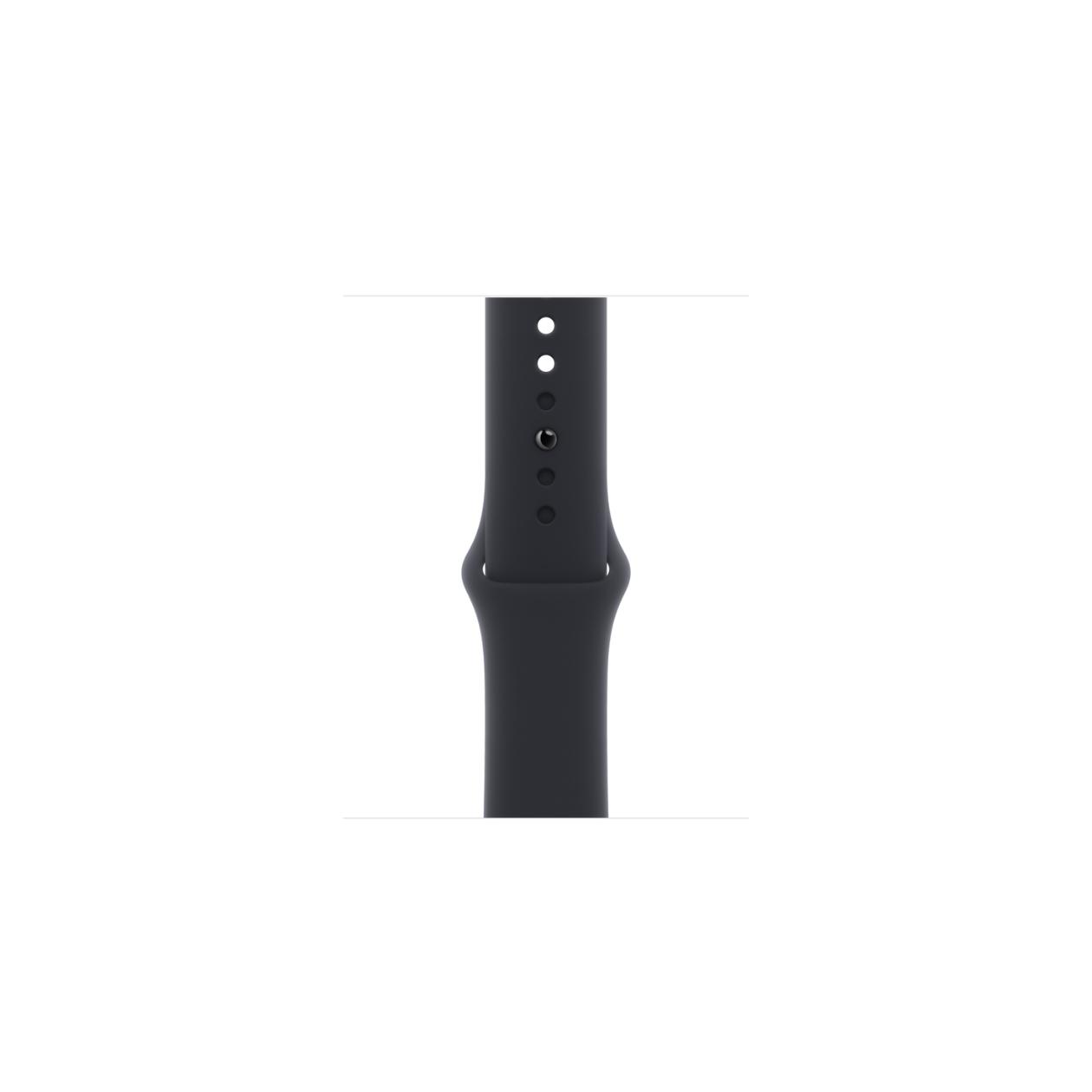 Apple - Band for smart watch - 42mm - M/L size - midnight