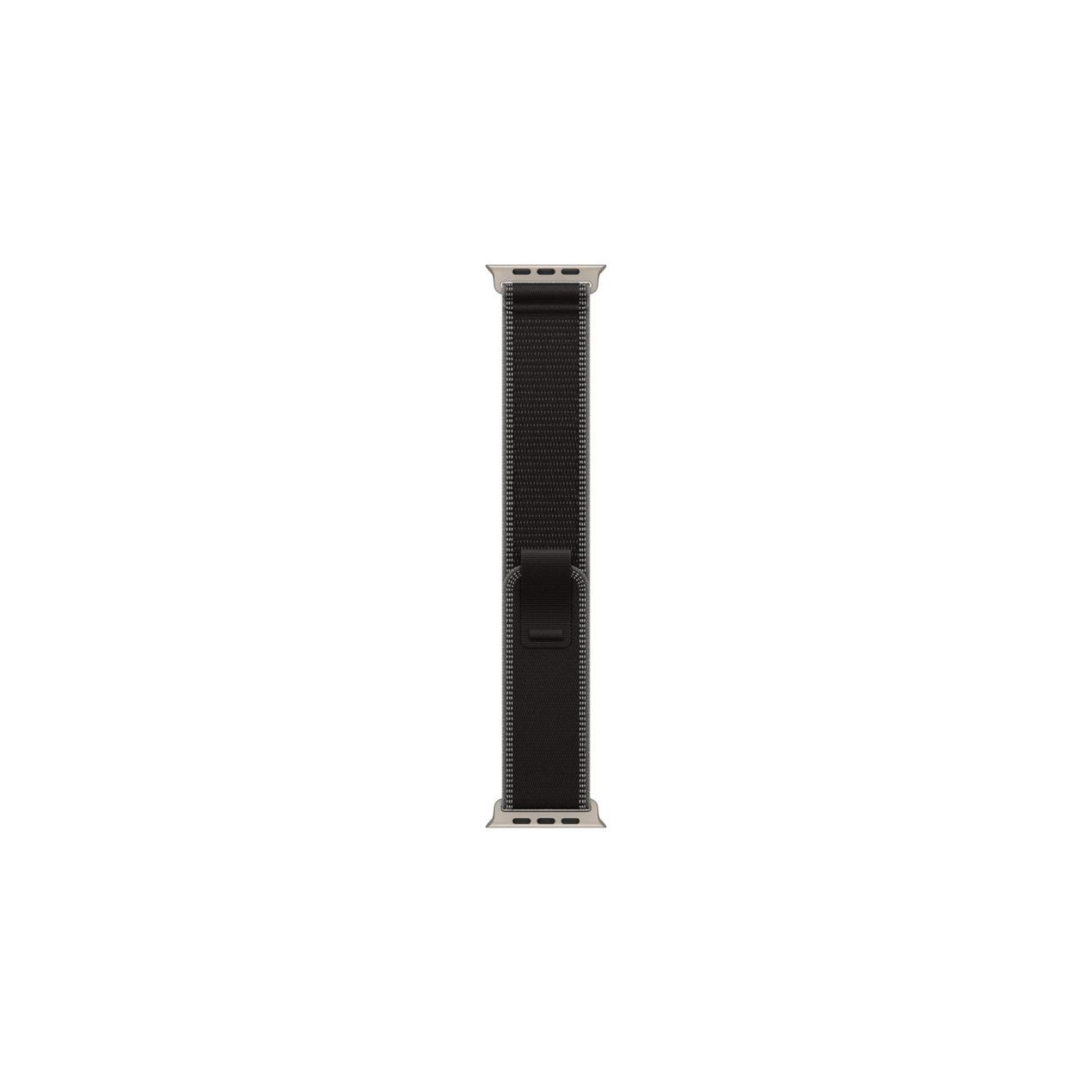 49mm Black/Charcoal TrailLoop-M/L - Natural Titanium Finish