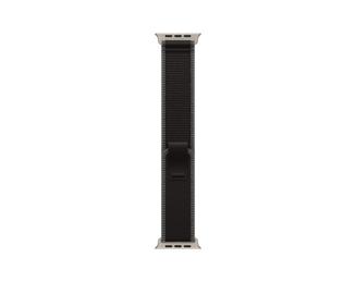 49mm Black/Charcoal TrailLoop-M/L - Natural Titanium Finish