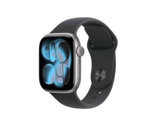 Apple Watch Series 11 GPS 42mm Space Grey Aluminium Case with Black Sport Band - M/L