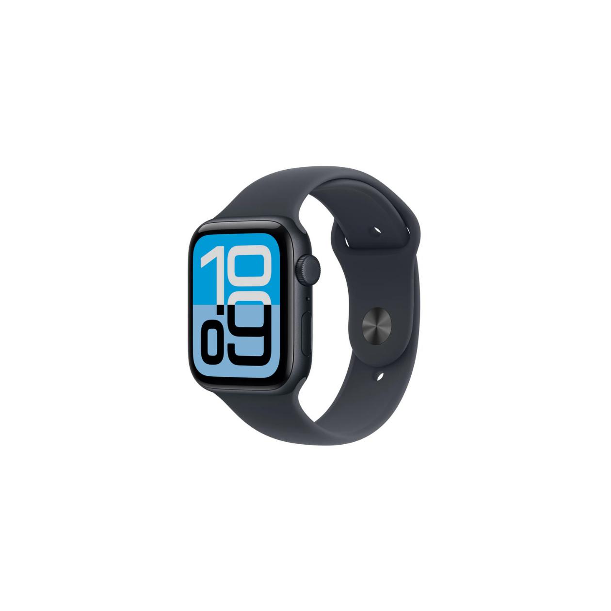 Apple Watch SE 3 GPS + Cellular 44mm Midnight Aluminium Case with Midnight Sport Band - S/M
