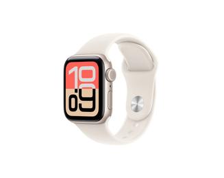Apple Watch SE 3 GPS + Cellular 40mm Starlight Aluminium Case with Starlight Sport Band - M/L