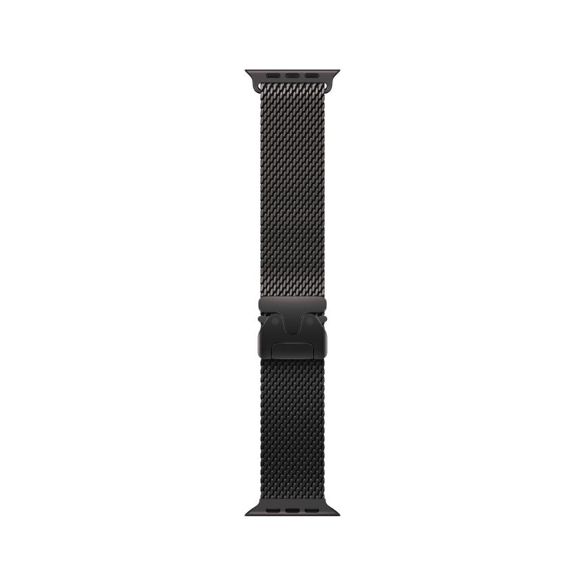 Apple Milanees bandje titanium 