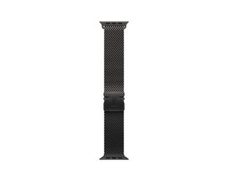 49mm Black Titanium Milanese Loop - Large