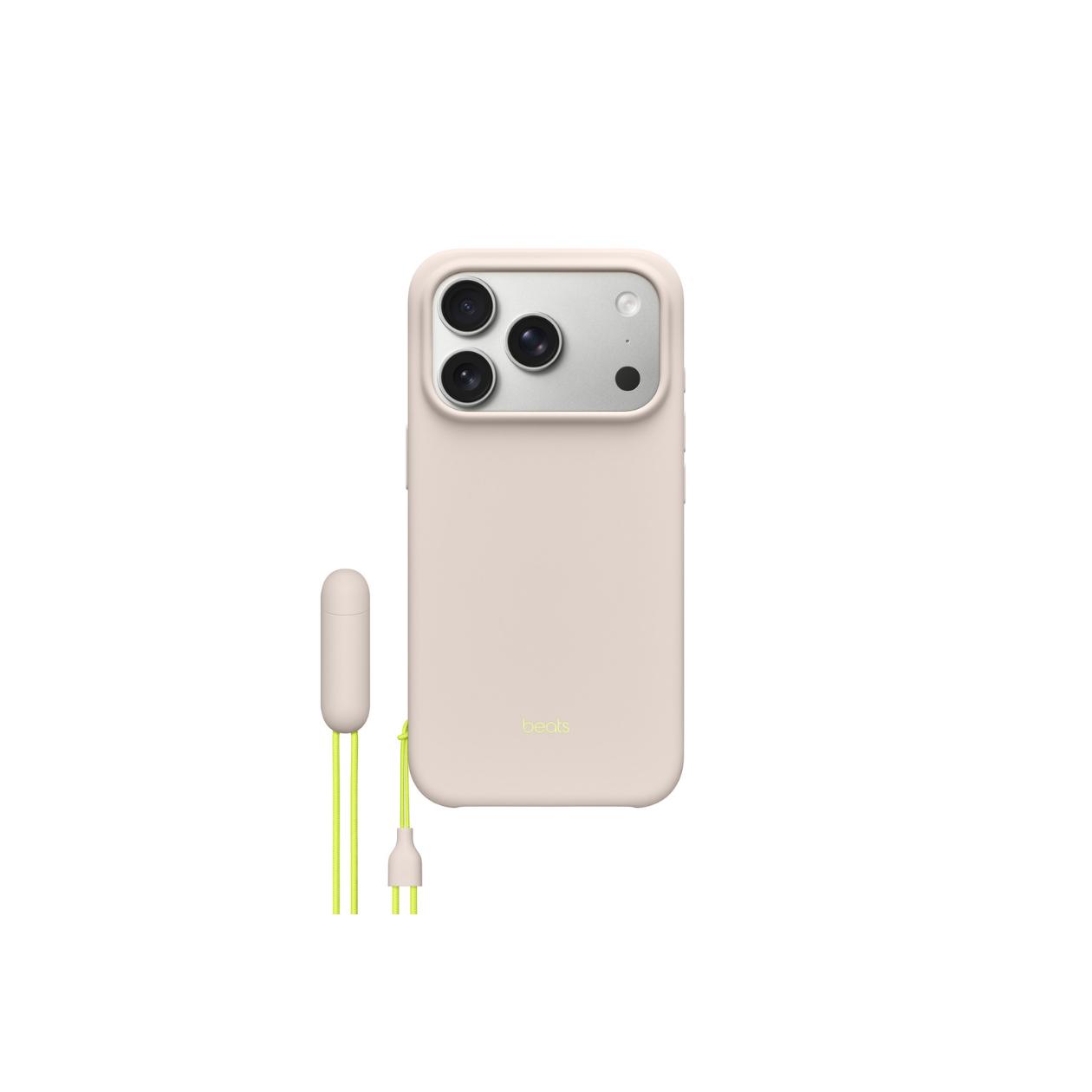 Beats iPhone 17 Pro Kickstand Case with MagSafe and Camera Control - Lime Stone