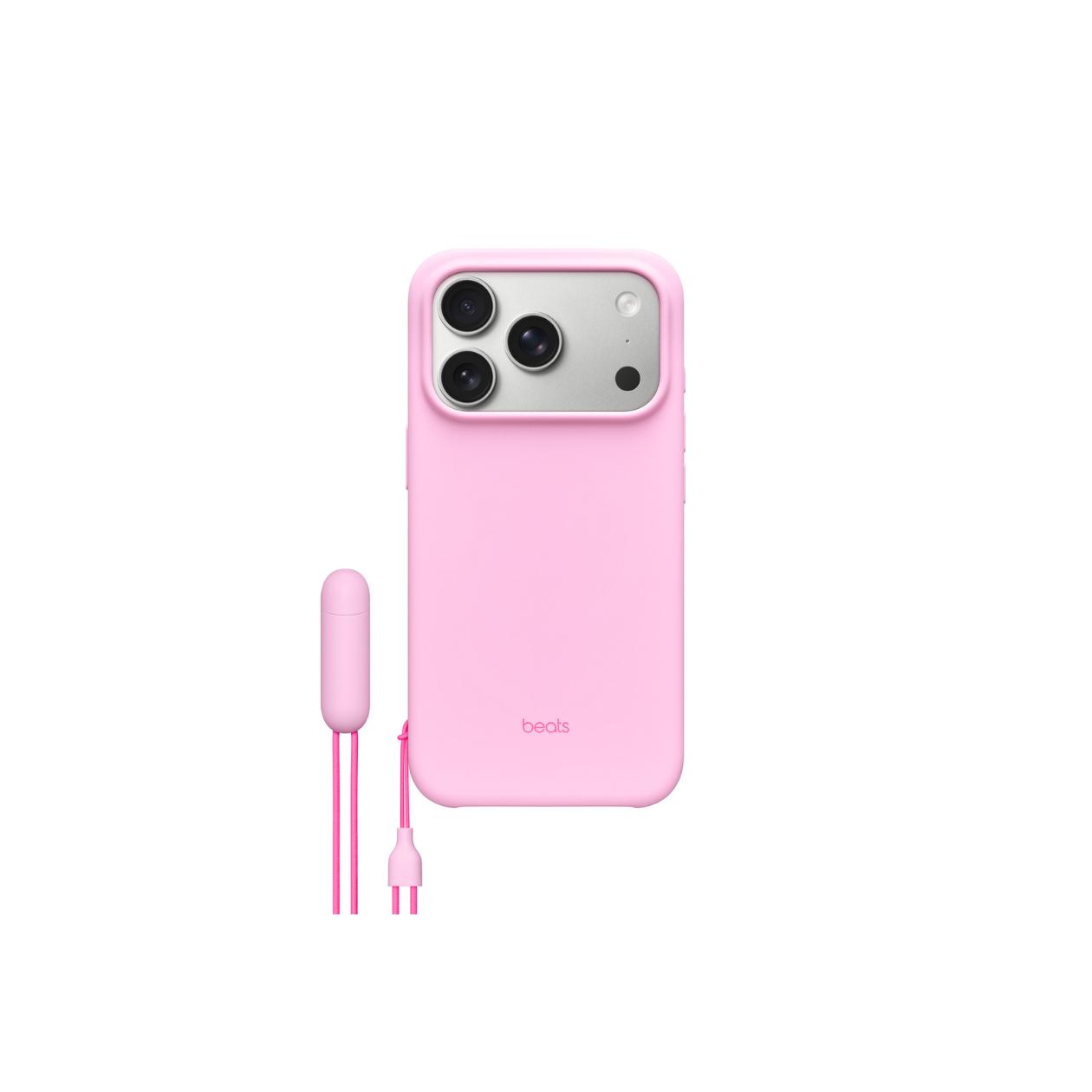 Beats iPhone 17 Pro Kickstand Case with MagSafe and Camera Control - Pebble Pink