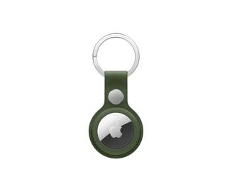 AirTag FineWoven Key Ring - Moss