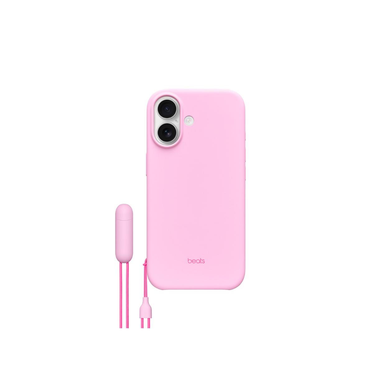 Beats iPhone 17 Kickstand Case with MagSafe and Camera Control - Pebble Pink
