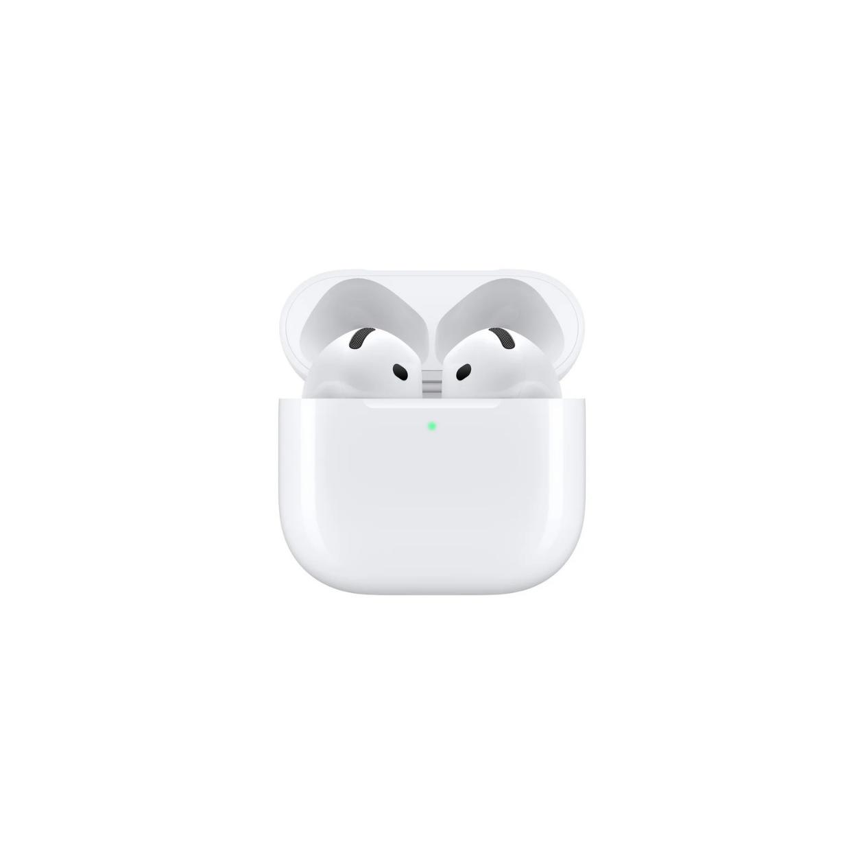 Apple AirPods 4 - True wireless earphones with mic - ear-bud - Bluetooth - white