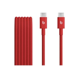 Beats USB-C to USB-C Woven Cable (1.5 m) - Rapid Red