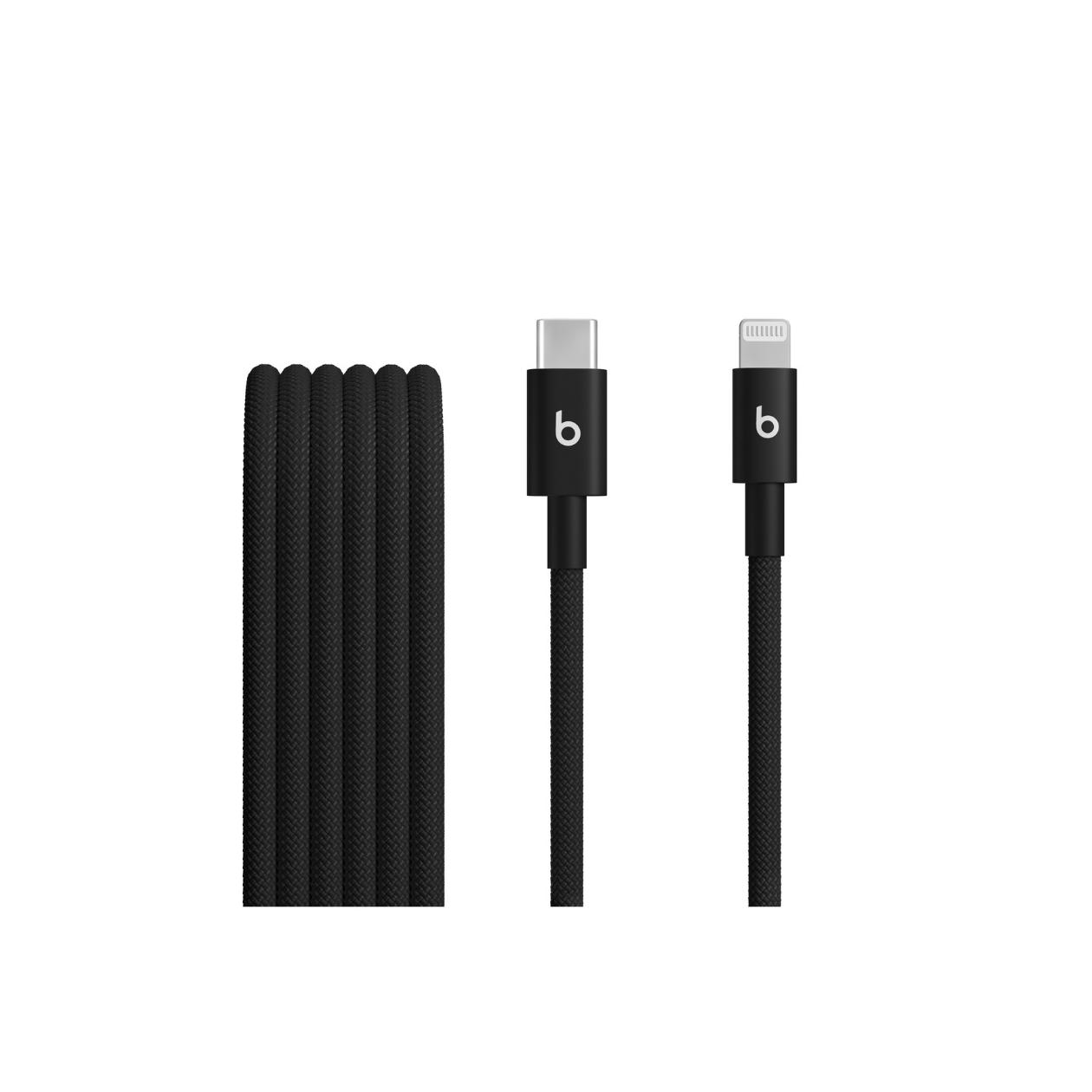 Beats USB-C to Lightning Woven Cable (1.5 m) - Bolt Black