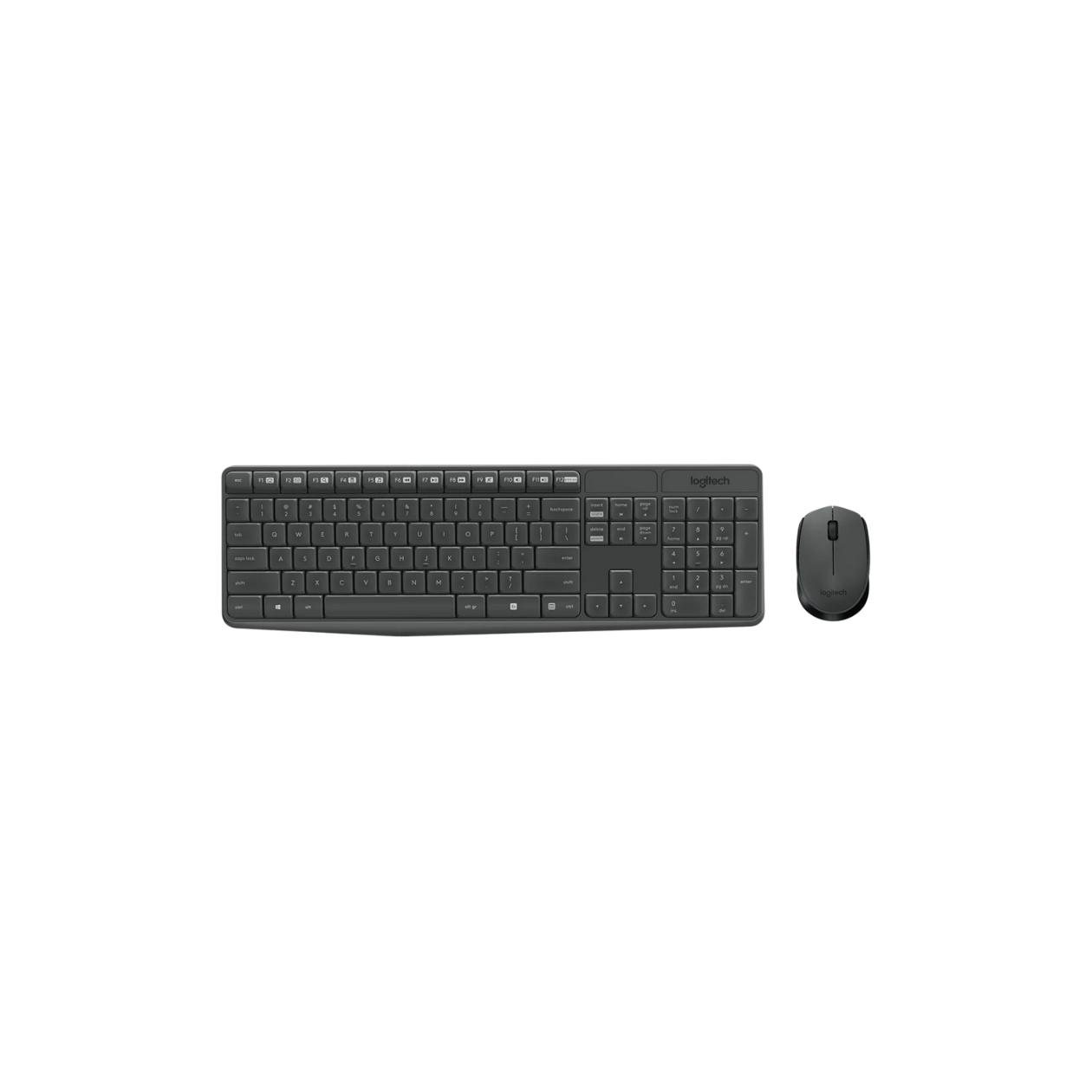 MK235 Wireless Keyboard / Mouse GREY-PTG