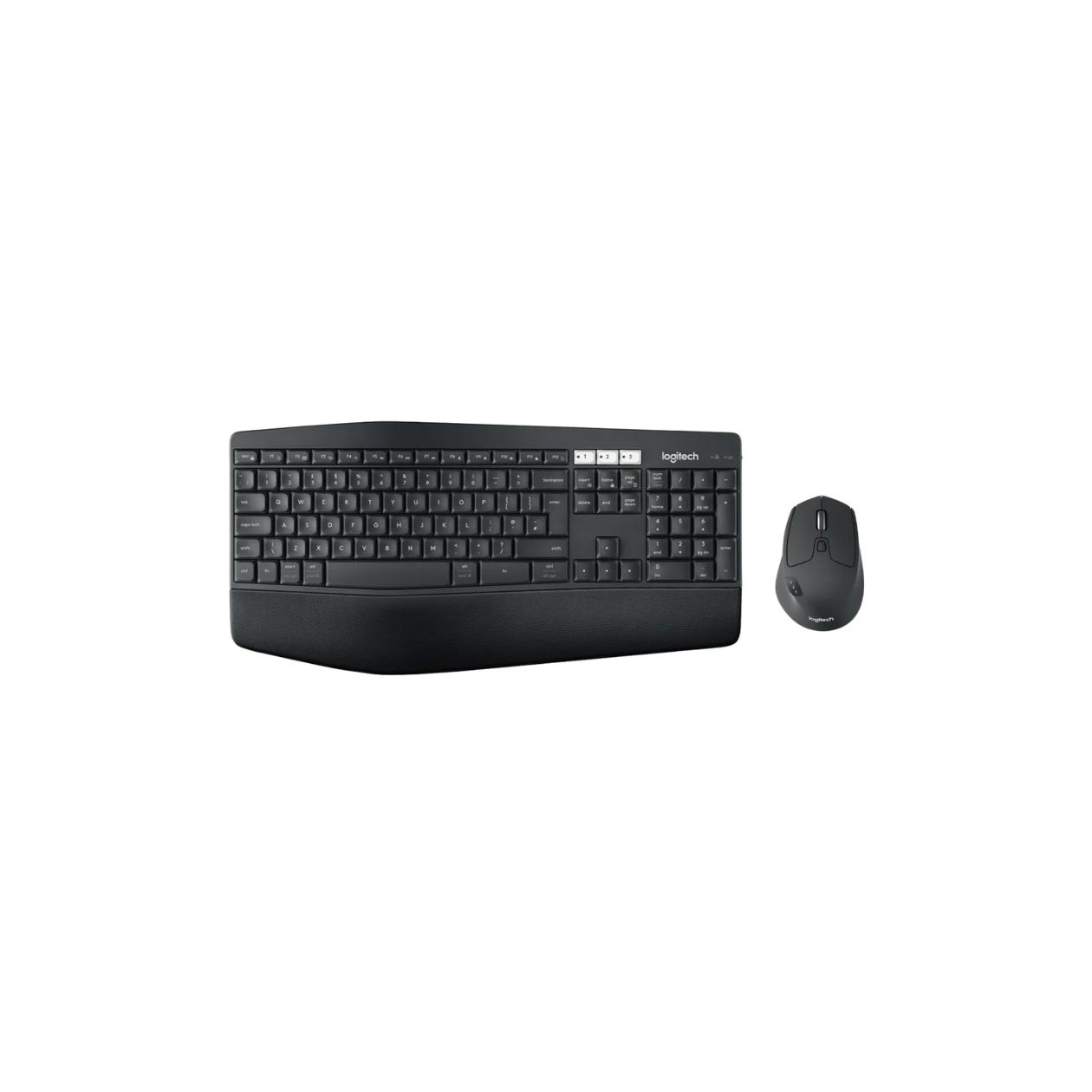 Logitech MK850 Performance - Keyboard and mouse set - wireless - Bluetooth, 2.4 GHz - QWERTZ - Swiss