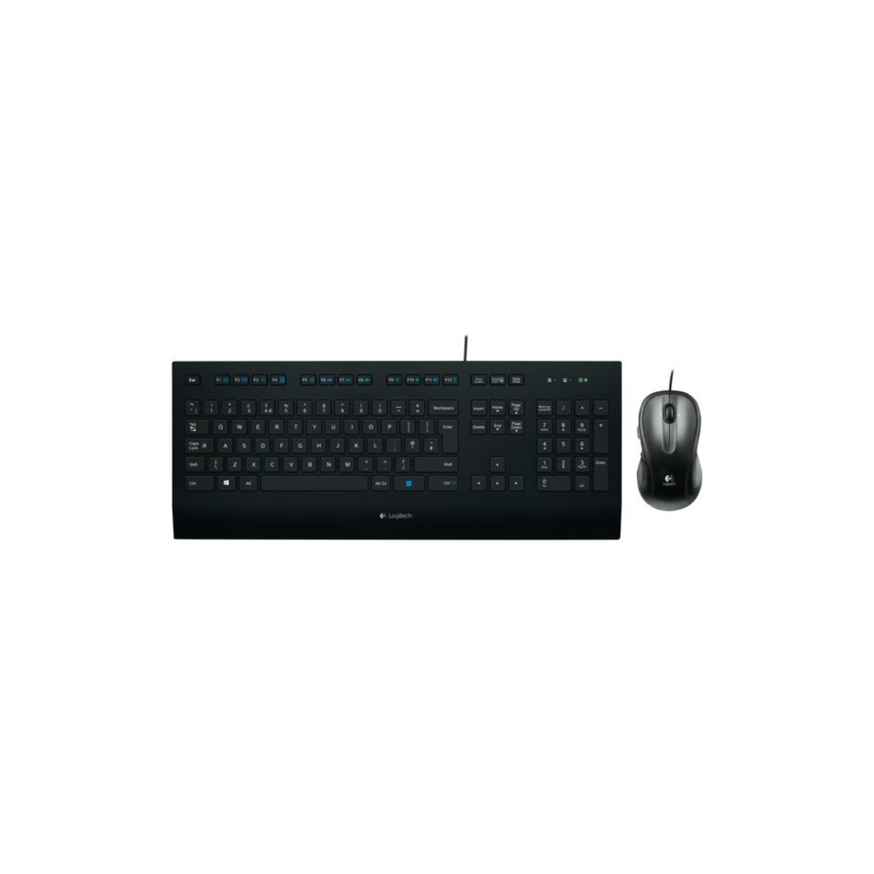 OEM Logitech Corded K280e - Keyboard - USB - US International