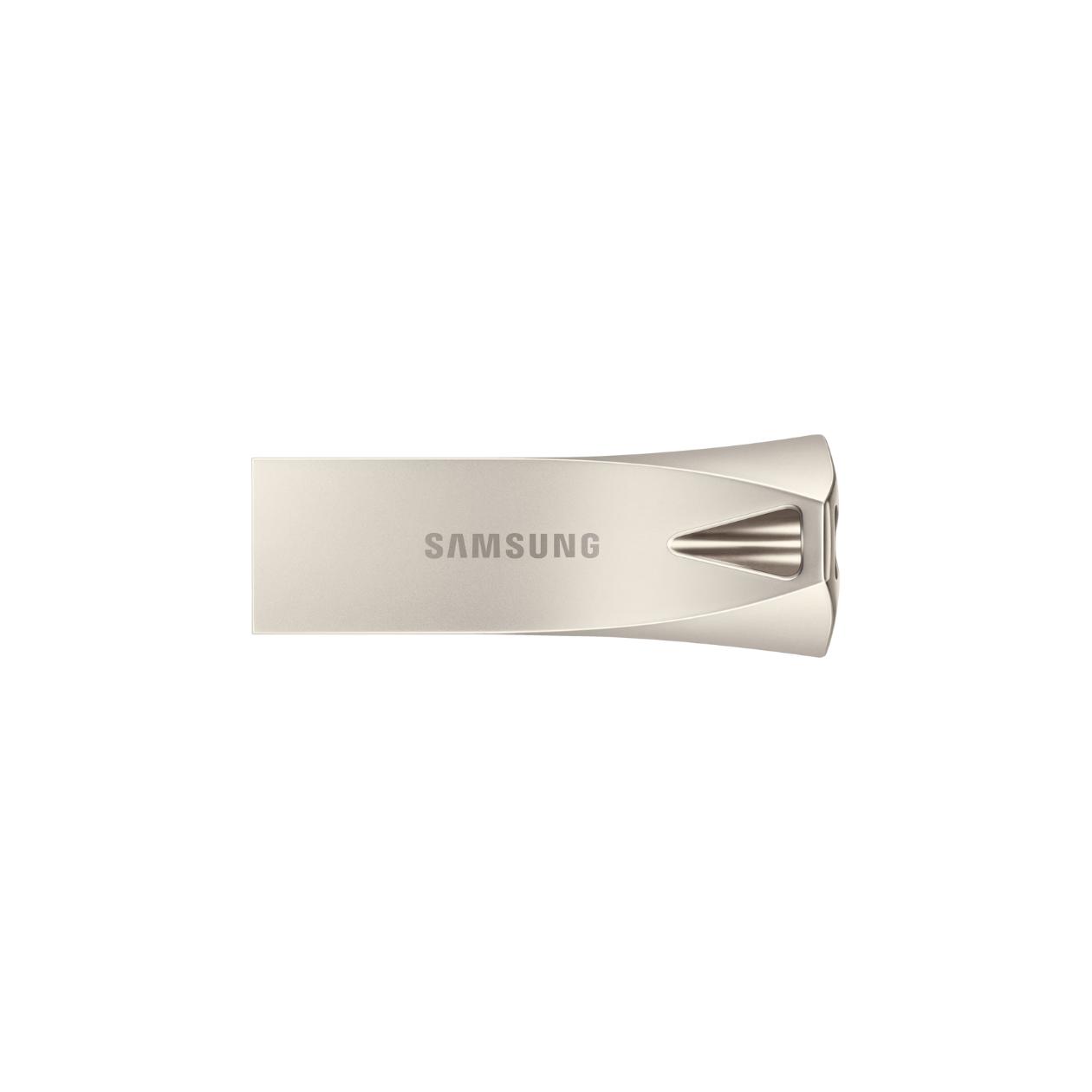 Samsung BAR Plus MUF-64BE3 - USB flash drive - 64 GB - USB 3.1 Gen 1 - champagne silver