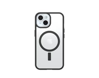 OtterBox React MagSafe Apple iPhone 16e/15/14/13 Black Crystal - clear/black