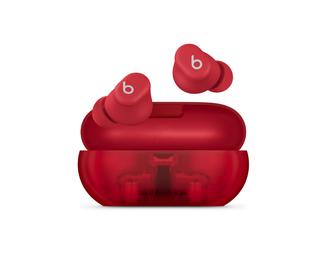 Beats Solo Buds - True wireless earphones with mic - in-ear - Bluetooth - transparent red