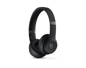 Beats Solo 4 - Headphones with mic - on-ear - Bluetooth - wireless - 3.5 mm jack, USB-C - noise isolating - matte black