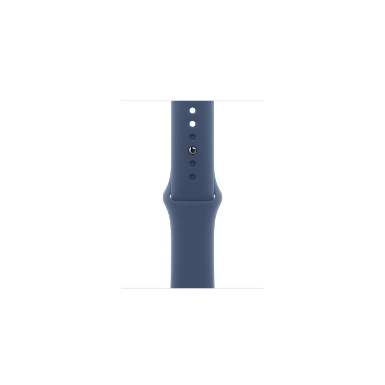 Apple - Strap for smart watch - 42mm - S/M size - denim