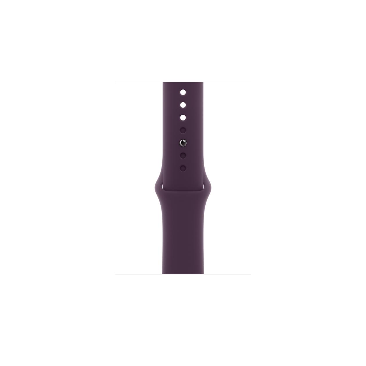 Apple - Band for smart watch - 46mm - S/M size - plum