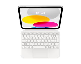 Apple Magic Keyboard Folio - Keyboard and folio case - with trackpad - Apple Smart connector - AZERTY - French - for iPad Wi-Fi (10th generation)
