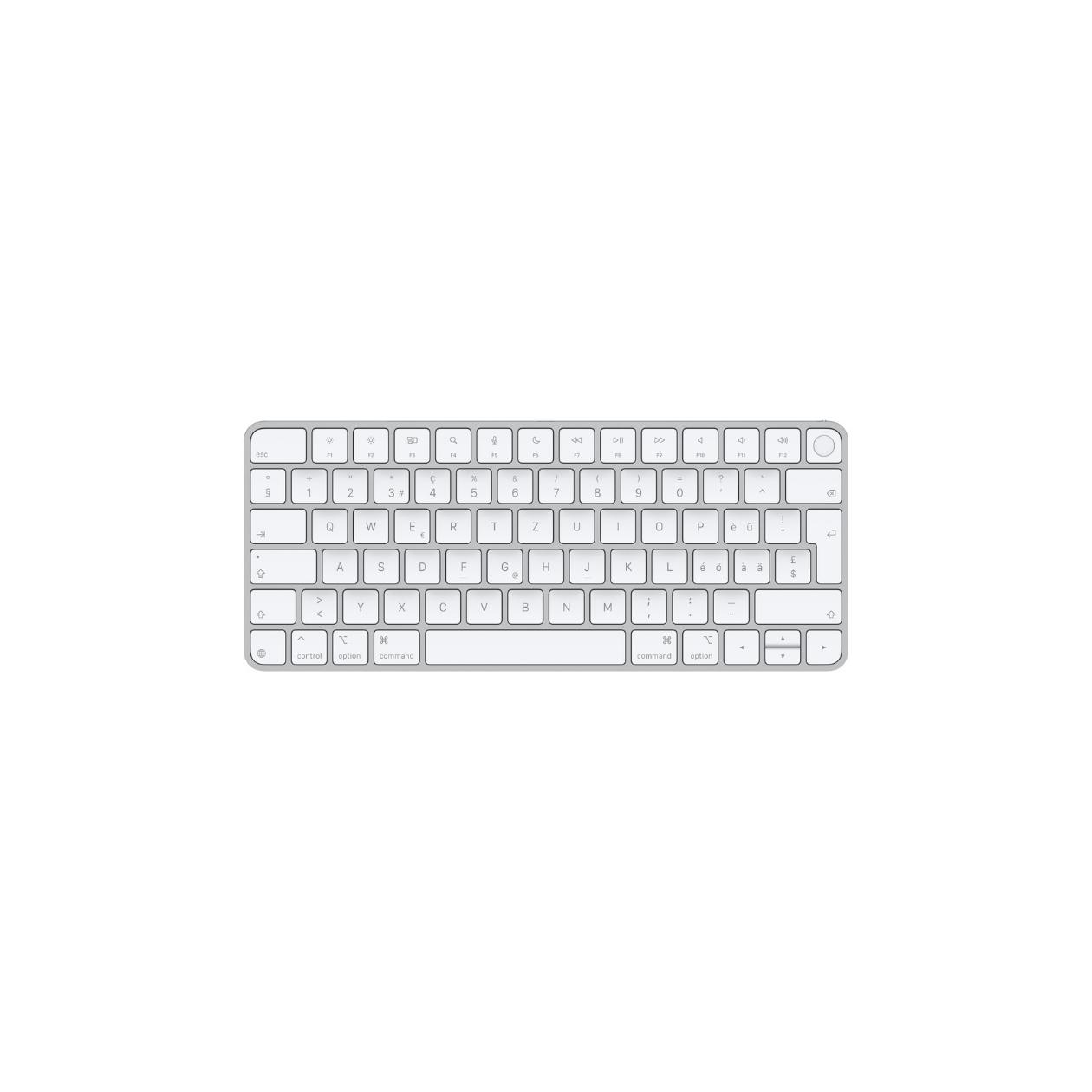 Apple Magic Keyboard with Touch ID - Keyboard - USB-C - wireless - Bluetooth - QWERTZ - Swiss