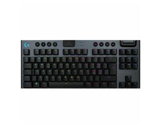 Logitech G G915 TKL - Keyboard - backlit - wireless - USB, Bluetooth, 2.4 GHz - key switch: GL Clicky - carbon