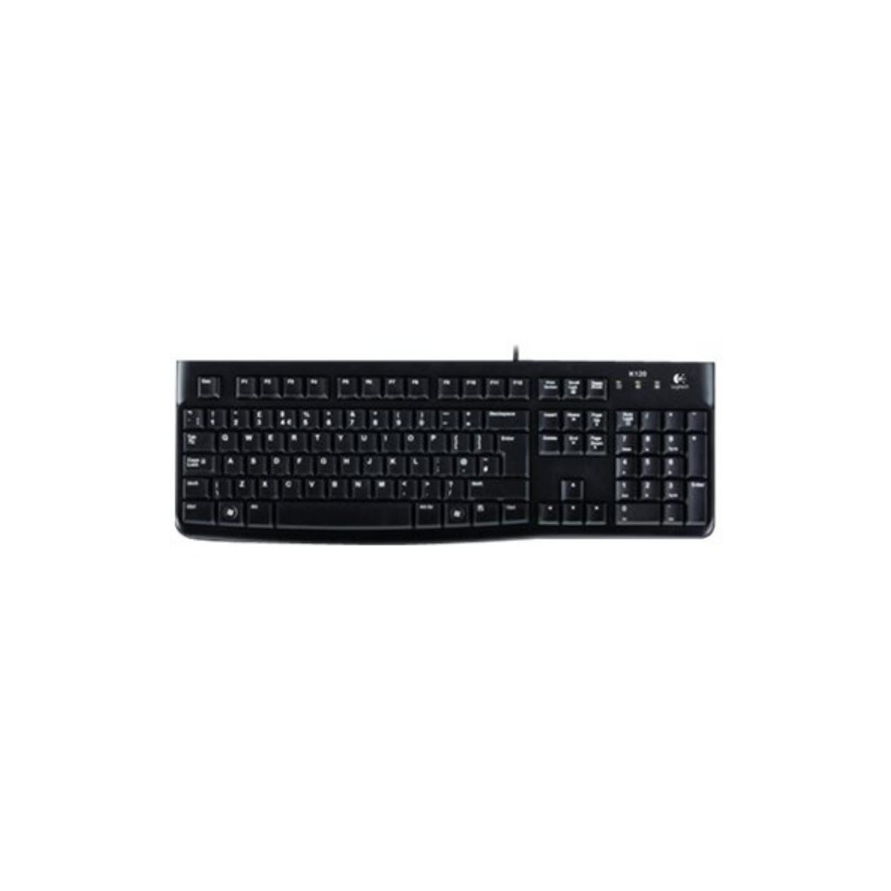 Logitech K120 for Business - Keyboard - USB - US International