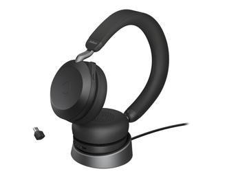 Jabra Evolve2 75 Link380c UC Stereo Stand Black