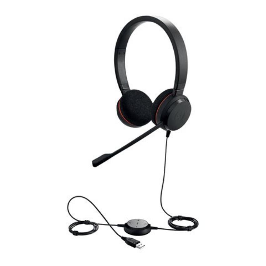 Jabra Evolve 20 Stereo MS USB C/A adapte