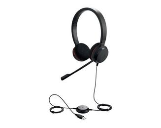 Jabra Evolve 20 Stereo MS USB C/A adapte