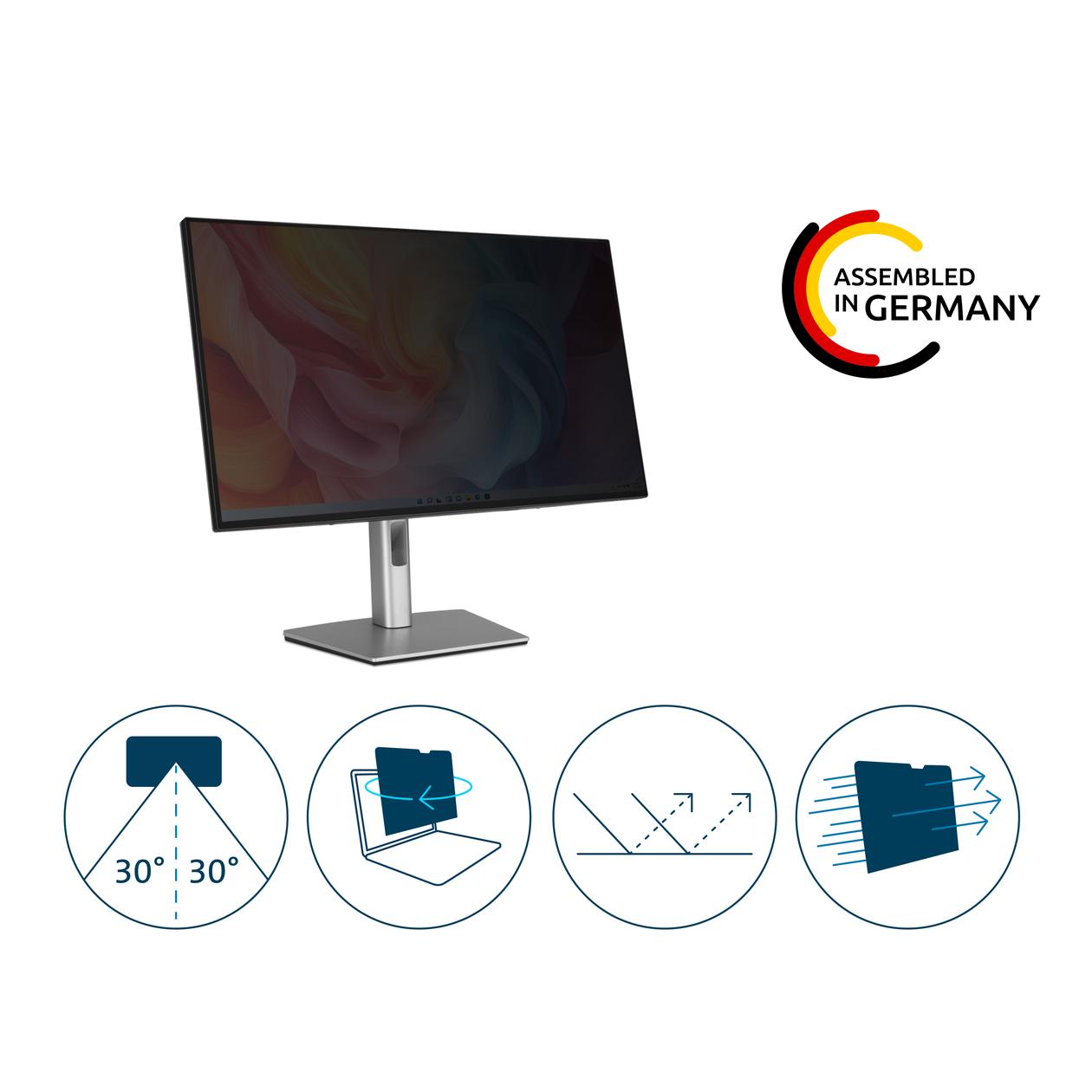 High Clarity priv Screen Filter for 22'' Monitors 16:10