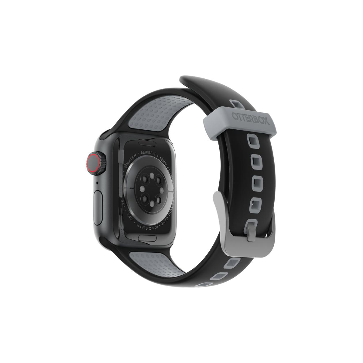 OtterBox All Day Comfort - Band for smart watch - pavement - for Apple Watch Hermès Series 9, Series 10, Series 8, Series 9, Ultra, Ultra 2