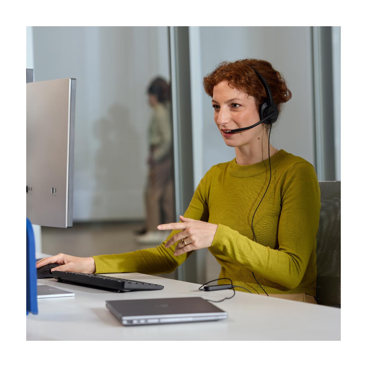 HP Poly Mission 415 Monaural USB Wired H