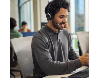 HP Poly Mission 615 Monaural USB Wired H